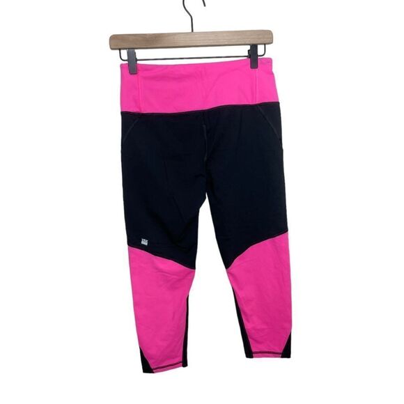 VSX Victoria’s Secret Knockout Jacket Workout Color block Crops BarbieCore - Picture 6 of 9
